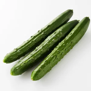 新鲜黄瓜近景特写